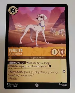Disney Lorcana TCG - Reign Of Jafar: Perdita (014/204) - Common - Near Mint - Image 1