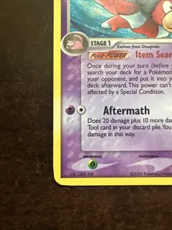Slowking 14/115 Reverse Holo MP Pokemon TCG Unseen Forces Stamped - Image 5