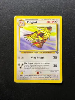 Pokemon WOTC Card - Pidgeot - Jungle Set - Non-Holo Rare - 24/64 - HP - Image 1