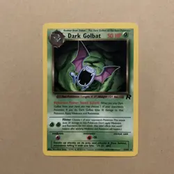 Dark Golbat 24/82 set Non Holo Rare Vintage WOTC Pokemon card - Image 1