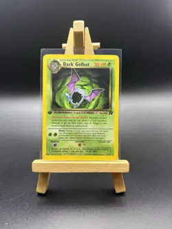Dark Golbat 1st edition Team Rocket 24/82 rare WOTC vintage Pokemon - Image 1