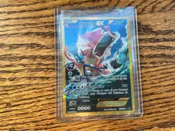 Pokemon TCG Gyarados EX 123/122 XY Breakpoint 2016 Secret Holo Rare Card - Image 1