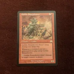 Goblin Sharpshooter Onslaught Regular NM+ Magic The Gathering MTG Card Unplayed - Image 1