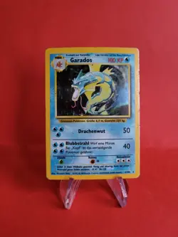 Pokemon Karte/card - Garados Gyarados 6/102 - Base Set - Very Good+ - Image 1