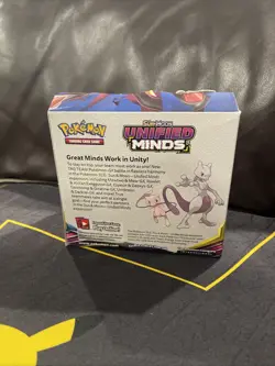 Pokemon Unified Minds Booster Box *EMPTY* - No cards No Packs - Display Only - Image 2