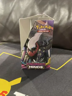 Pokemon Unified Minds Booster Box *EMPTY* - No cards No Packs - Display Only - Image 4