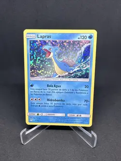 Lapras 5/12 Exclusive Sparkle Holo McDonald's 2019 Pokemon TCG Card - Image 1