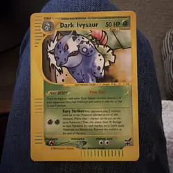 DARK IVYSAUR - #6 Promo Pokemon Card WOTC NM BEST OF GAME - Image 1