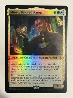 Minsc, Beloved Ranger NM Foil Adventures in the Forgotten Realms MTG - Image 1