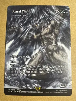 Astral Titan - Primeval Titan (Showcase) Final Fantasy: Through the Ages Regular - Image 1