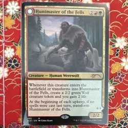 Magic: The Gathering Secret Lair Huntmaster & Ravager of the Fells Foil 495 - Image 1