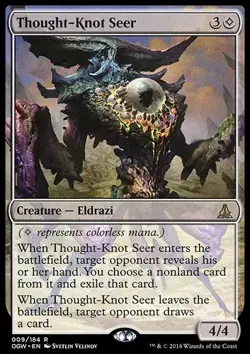 Magic The Gathering Thought-Knot Seer 009/184 OGW MTG - Image 1