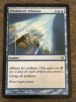 MTG Magic the Gathering Blinkmoth Infusion (25/165) Fifth Dawn LP - Image 1