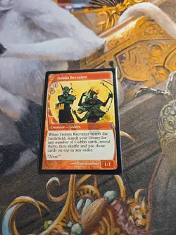 Goblin Recruiter Future Sight MTG Mystery Booster 2 - Pack Fresh - - Image 1