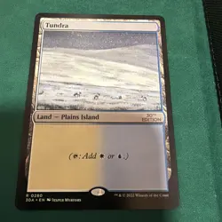 Magic The Gathering Tundra 30th Anniversary Edition Regular NM - Image 1
