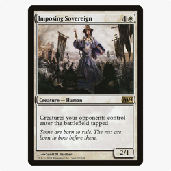 Imposing Sovereign 22/249 2014 Core Set MTG Rare - Image 1