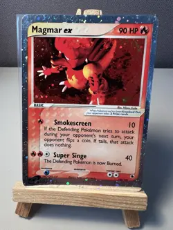 Pokemon TCG Magmar EX Ruby and Sapphire Holo Ultra Rare Card 100/109 - Image 3