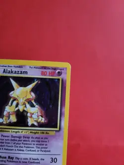 Pokemon Karte/card - Simsala Alakazam 1/102 - Base Set - Holo - Excellent - Image 3