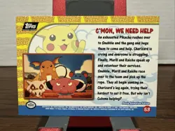 C'mon, We Need Help Pokemon Topps Pikachu's Vacation #53 - Image 2