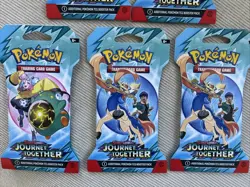 Pokemon TCG Scarlet & Violet Journey Together Booster Packs (5) - Image 2