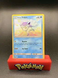 Alolan Vulpix SV8/SV94 - Hidden Fates - Shiny Vault - Pokemon - NM - Image 1