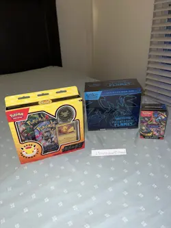 Pokemon Phantasmal Flames ETB w/ Bundle and Pokemon Day 2026 Pikachu 30 Years - Image 1