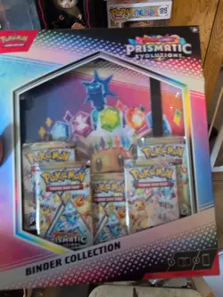 Pokemon TCG SV8.5 Prismatic Evolutions Binder Collection Box Factory Sealed - Image 1