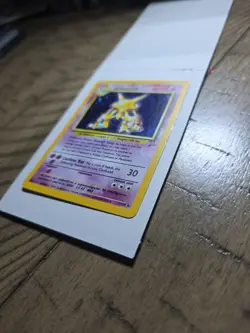 Pokemon Alakazam TCG Card Base Set 2 Holo Unlimited Rare Card 1/130 LP - Image 2