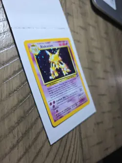 Pokemon Alakazam TCG Card Base Set 2 Holo Unlimited Rare Card 1/130 LP - Image 3