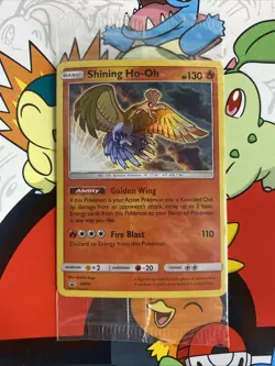 Shining Ho-Oh 2016-19 Pokemon SM Black Star Promos #SM70 Sealed - Image 1