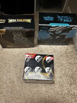 Pokemon Mega Evolution Booster Box & x2 ETB New Sealed - Image 1