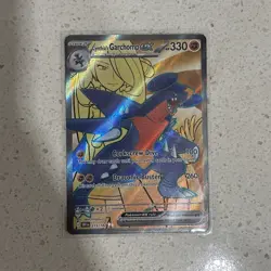 Pokemon TCG Pokemon Cynthia's Garchomp Ex Garchomp Ultra Rare Holo NM - Image 1