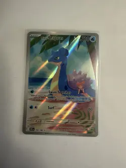 Pokemon TCG Misty's Lapras Destined Rivals IR 194/182 Illistration Rare NM/M - Image 1