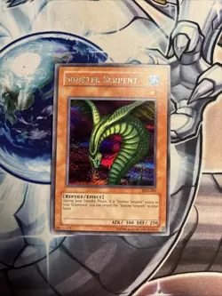 Yugioh Sinister Serpent Unlimited Edition Prismatic Secret SDD-002 VLP (WNU) (1) - Image 1