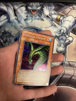 Yugioh Sinister Serpent Unlimited Edition Prismatic Secret SDD-002 VLP (WNU) (1) - Image 2