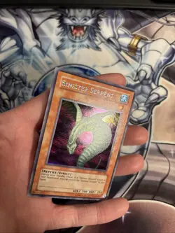 Yugioh Sinister Serpent Unlimited Edition Prismatic Secret SDD-002 VLP (WNU) (1) - Image 3