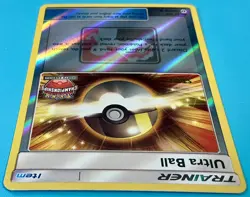 2017 Pokemon TCG Sun & Moon NAIC Ultra Ball 135/149 STAFF Stamped Holo - Image 5