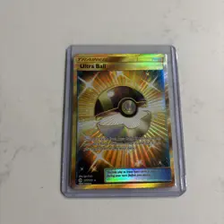 Ultra Ball - 161/149 - Sun & Moon Base Set Secret Rare Card NM - Pokemon TCG - Image 1