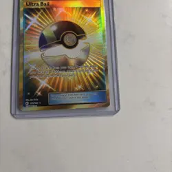Ultra Ball - 161/149 - Sun & Moon Base Set Secret Rare Card NM - Pokemon TCG - Image 4