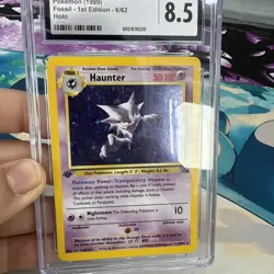 Pokemon TCG Haunter Fossil Card 21/62 HOLO Rare CGC 8.5 1st first edition 1999 - Image 2