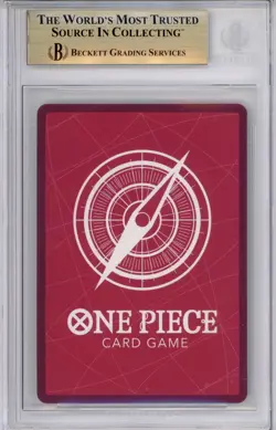 BGS GEM MINT 9.5 Monkey D Luffy One Piece Alt Art Leader OP11-040 - Image 2