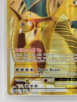 2016 Pokemon XY Evolutions Full Art Dragonite EX #106 PSA 10 GEM MINT - Image 4