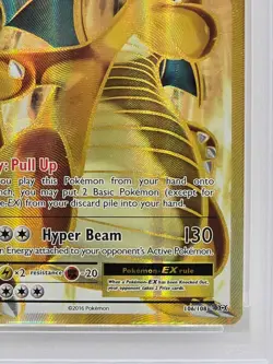 2016 Pokemon XY Evolutions Full Art Dragonite EX #106 PSA 10 GEM MINT - Image 5