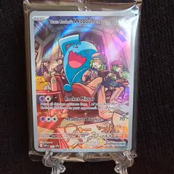 Team Rocket's Wobbuffet 203 Sv: Scarlet & Violet Promo Cards Holo (SEALED) - Image 1