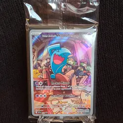 Team Rocket's Wobbuffet 203 Sv: Scarlet & Violet Promo Cards Holo (SEALED) - Image 2