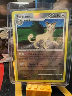 PERSIAN 68/146 LEGENDS AWAKENED Pokemon Cards -REVERSE HOLO 2008 - Image 1
