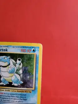 Pokemon Karte/card - Turtok (Blastoise) 2/102 Holo Base - Played - Image 3