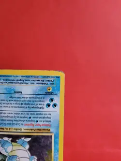 Pokemon Karte/card - Turtok (Blastoise) 2/102 Holo Base - Played - Image 5