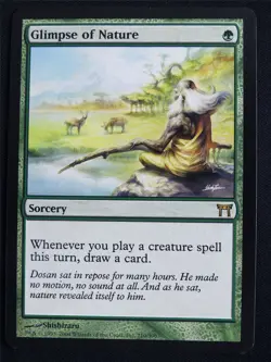 Glimpse of Nature - CHK - Mtg Card #3JB - Image 1