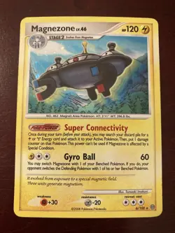 Magnezone 6/100 Stormfront Holo Rare 2008 Pokemon TCG Card - Image 1